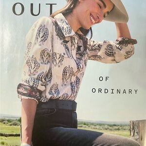 New! Michaela Shirt Sundance Retail $118.